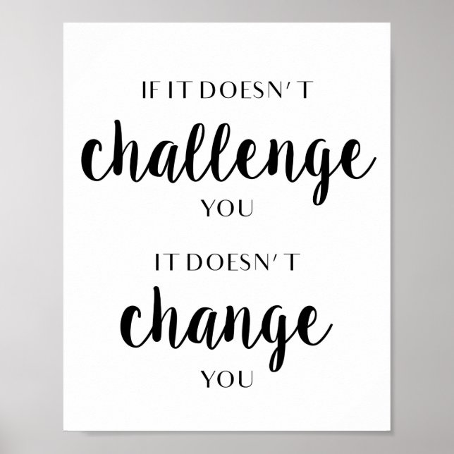 Yrke, övning, utspel Motivational Wall Art Poster (Framsidan)