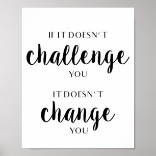 Yrke, övning, utspel Motivational Wall Art Poster
