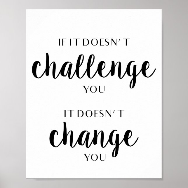 Yrke, övning, utspel Motivational Wall Art Poster (Framsidan)