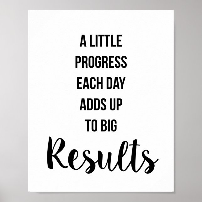 Yrke, övning, utspel Motivational Wall Art Poster (Framsidan)