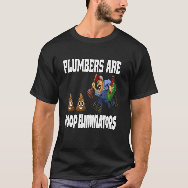 Yrke VVS-Konsult Konst Design VVS-Konsulter Är Baj T Shirt (Framsida)