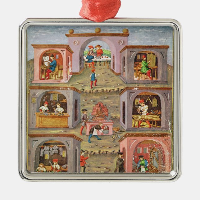 Yrkena Julgransprydnad Metall (Framsidan)