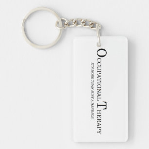 Yrkes- (läst mig) terapi Keychain Nyckelring