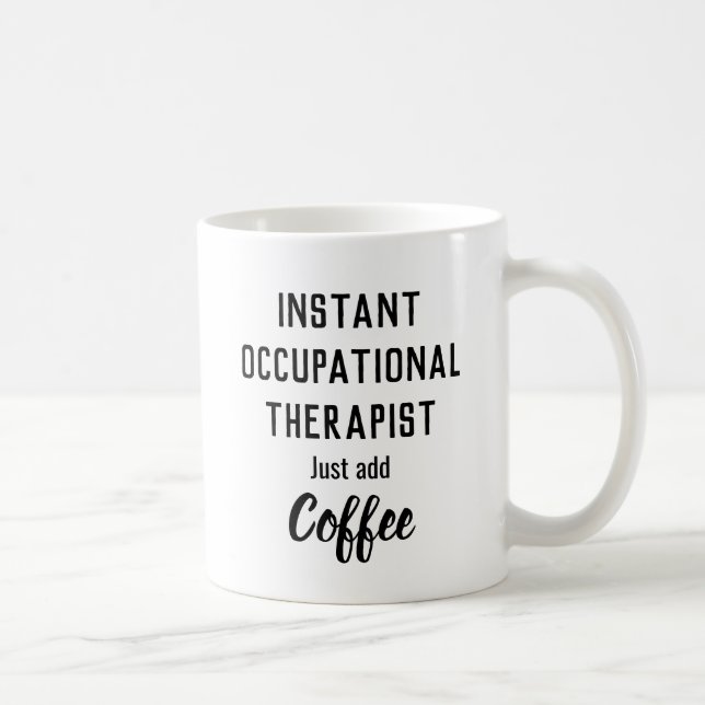 Yrkes- personligterapeut (, ABA, tal) Kaffemugg (Höger)