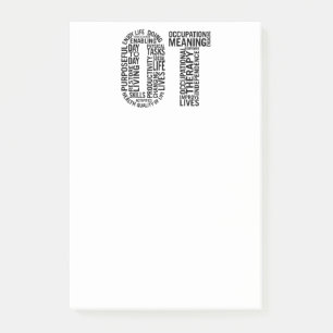 Yrkes- terapi OT Post-it Block