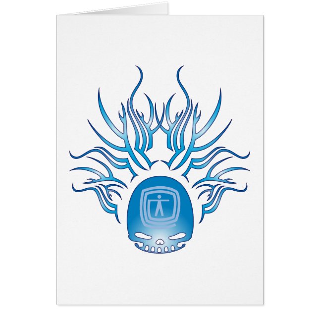 Yrkes- terapiskalle hälsningskort (Framsidan)