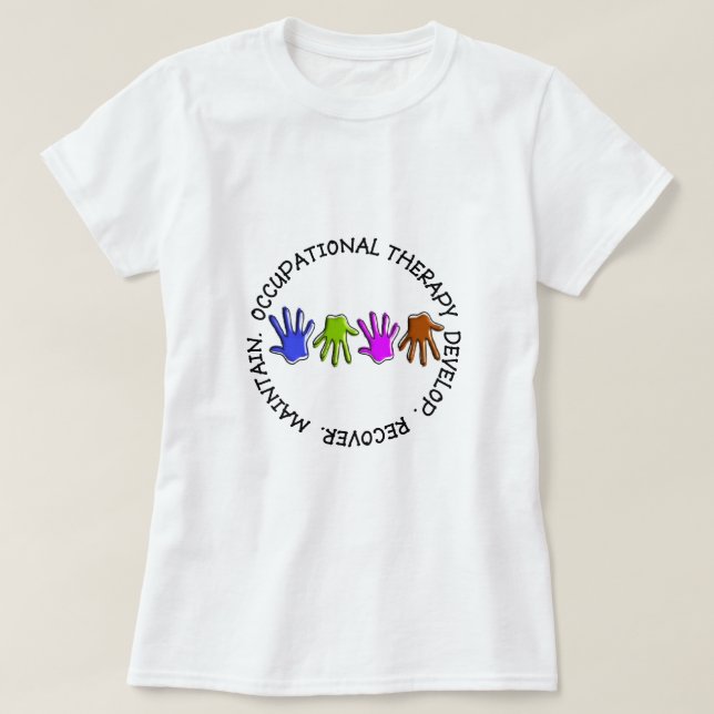 Yrkes- terapiT-tröja Tee (Design framsida)