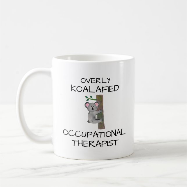 Yrkesbehandlare Gift Idea Kaffemugg (Vänster)