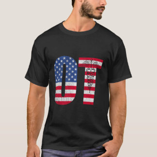 Yrkesbehandlare Hoodie USA flagga Ot Gift T Shirt
