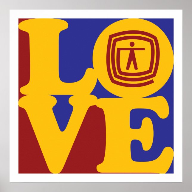 Yrkesbehandling Kärlek Poster (Framsidan)