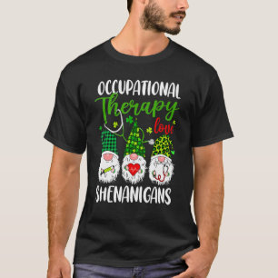 Yrkesbehandling Kärlek Shenanigans Gnomes St Pa T Shirt