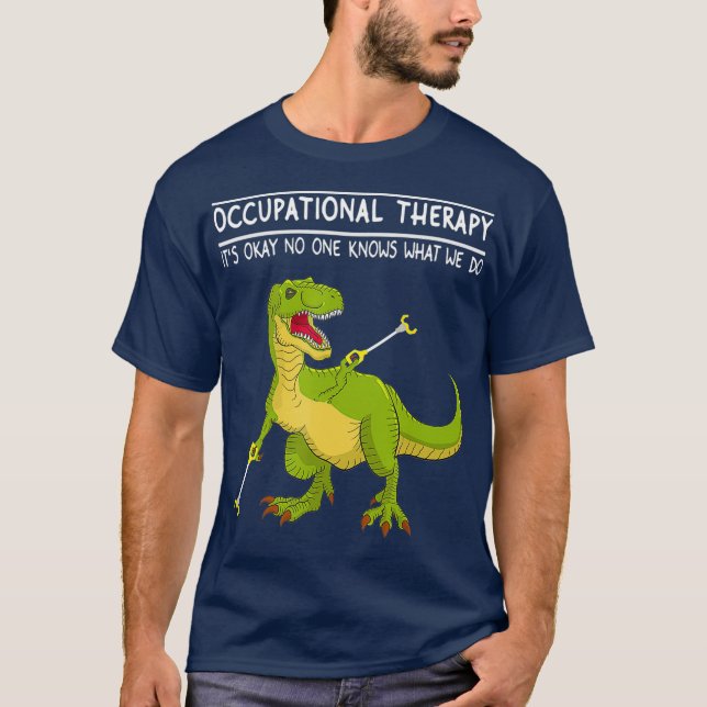 Yrkesbehandling OT-terapi Insperational Insperatio T Shirt (Framsida)