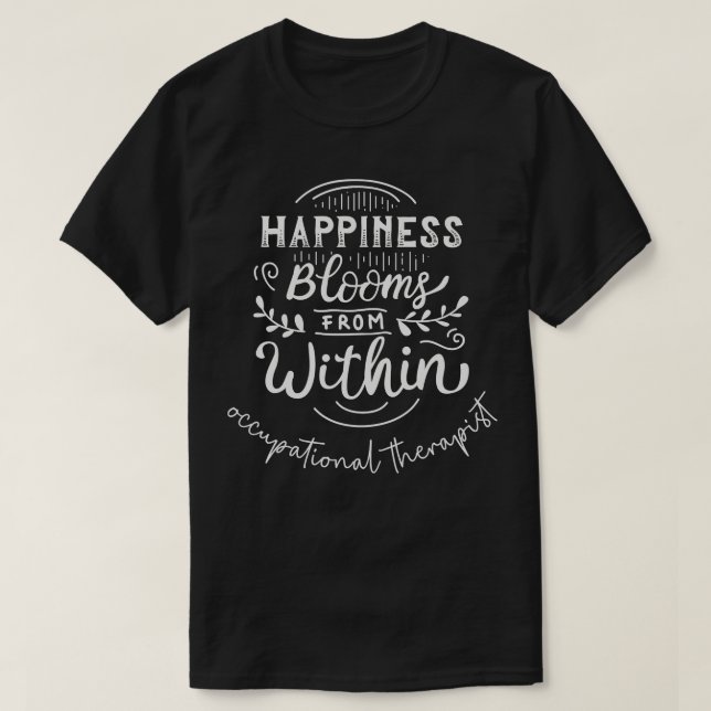 Yrkesbehandling perfekt Therapist Gift 5 T Shirt (Design framsida)