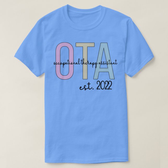 Yrkesbehandlingsassistent OTA Studenten 2022 T Shirt (Design framsida)