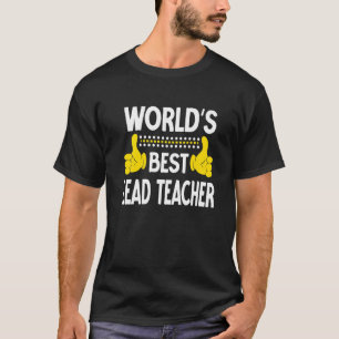 Yrkesexamen i världens bästa ledande läraryrke t shirt