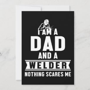 Yrkesgåva från pappa och Welder Welder Welder Meta Inbjudningar