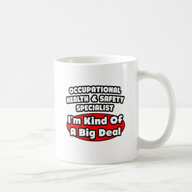 Yrkeshälsospecialist ... Big Deal Kaffemugg (Höger)