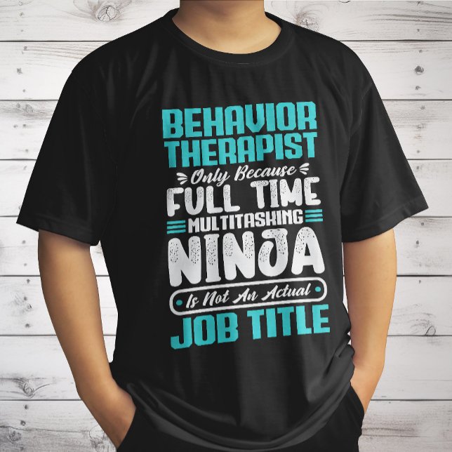 Yrkeskarriär för beteendeterapeutisk befattning t shirt (Skapare uppladdad)