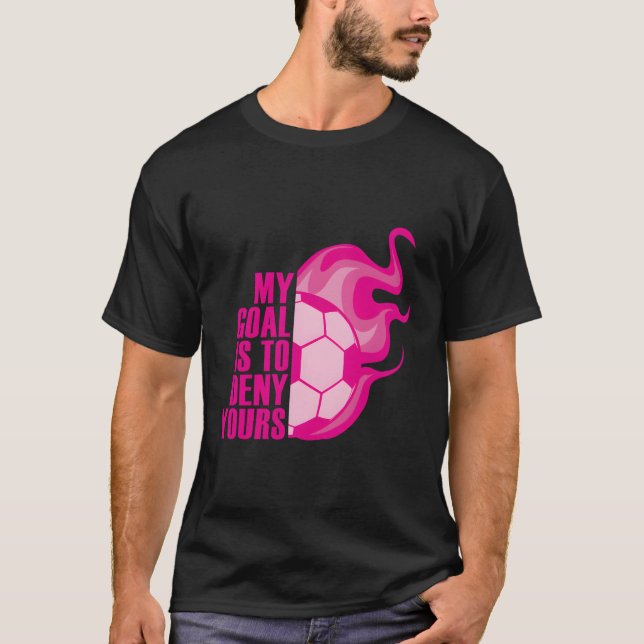 Yrkeskökortsoffert Goalie Outfit I målinnehavare T Shirt (Framsida)