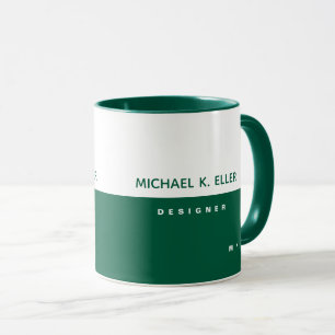 Yrkeskombination Mugg med Namn - designern