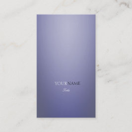 Yrkesmässig elegant visitkort