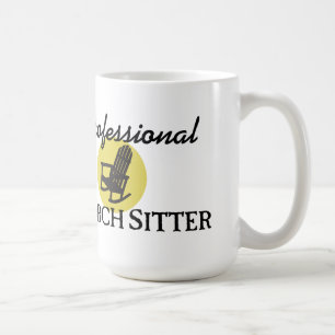 Yrkesmässig farstubrobarnvakt kaffemugg