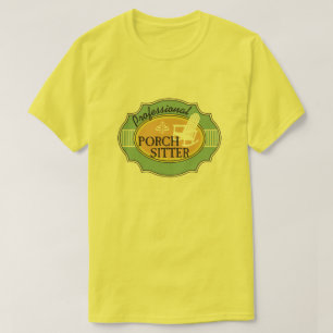 Yrkesmässig farstubrobarnvaktlogotyp t-shirt