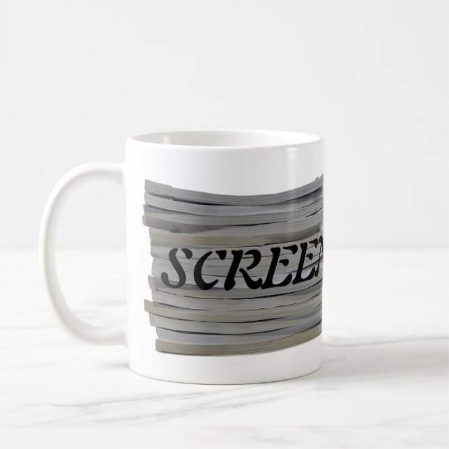 YRKESMÄSSIG FILMFÖRFATTAREMUGG KAFFEMUGG (Vänster)