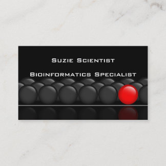 Yrkesmässig forskarevetenskapsvisitkort visitkort