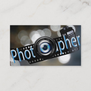 Yrkesmässig fotograf visitkort