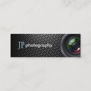 Yrkesmässig fotografkamera Lens Mini Visitkort