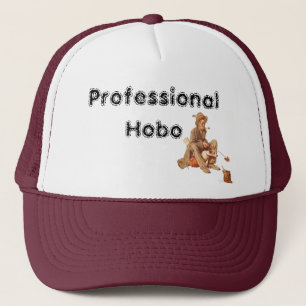 Yrkesmässig Hobo Truckerkeps