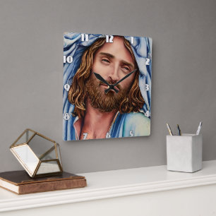 Yrkesmässig, intelligens, jesus fyrkantig klocka