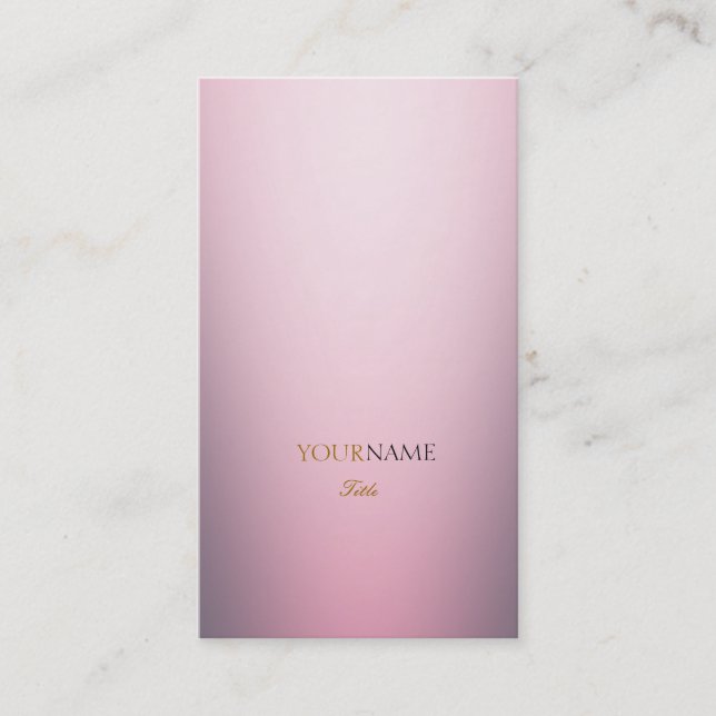 Yrkesmässig kaprifol visitkort (Framsida)