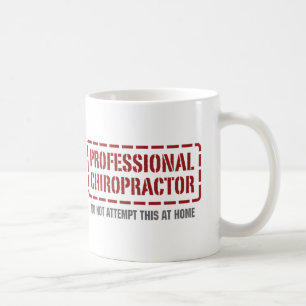 Yrkesmässig kiropraktor kaffemugg