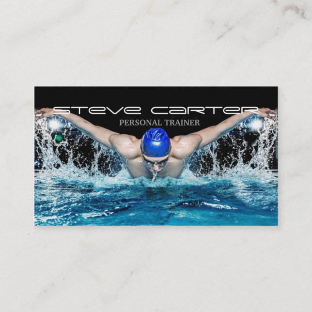 yrkesmässig kondition för lagledare för visitkort (Framsida)