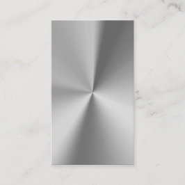 Yrkesmässig metall visitkort