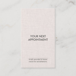 Yrkesmässig Minimalist linnelodrättidsbeställning Visitkort