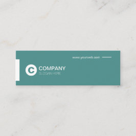 Yrkesmässig modern visitkort för