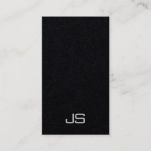 Yrkesmässig Monogrammed vertikal högvärdig svar Visitkort