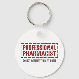 Yrkesmässig Pharmacist Nyckelring