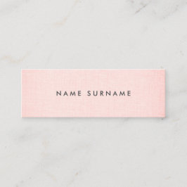 Yrkesmässig ren Minimalist för Mini Visitkort