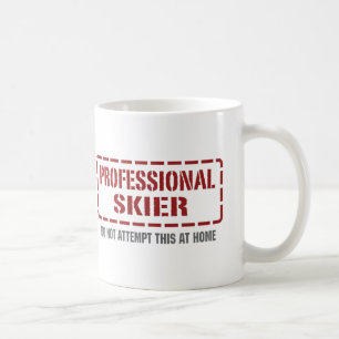 Yrkesmässig Skier Kaffemugg