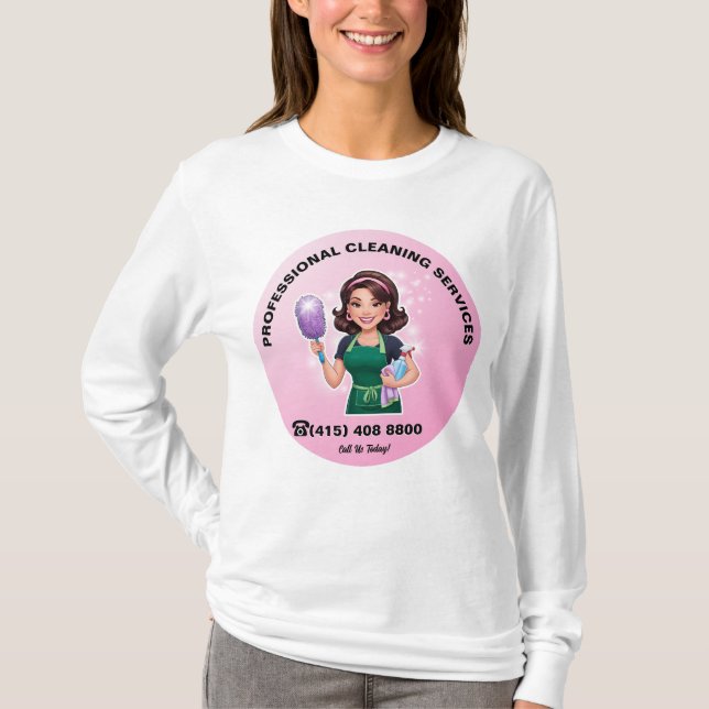 Yrkesmässig städtjänst Uniform hemstädare T Shirt (Framsida)