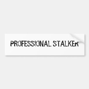 Yrkesmässig Stalkerbildekal Bildekal