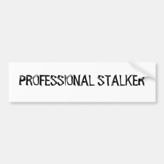 Yrkesmässig Stalkerbildekal Bildekal