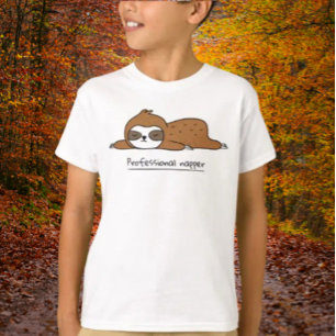 Yrkesmässig tupplur sengångare söt barn skjorta t shirt