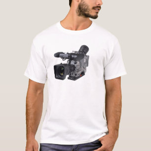 yrkesmässig videokamera tee shirt