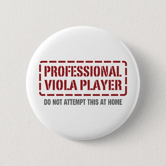 Yrkesmässig Violaspelare Knapp (Framsida)