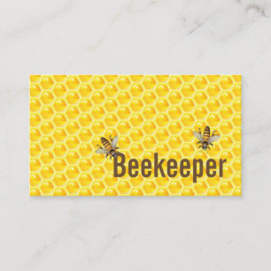 Yrkesmässiga Beekeeperhonungbin Visitkort